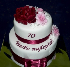 Torta na 70tku