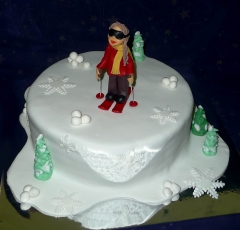 Torta lyžiar