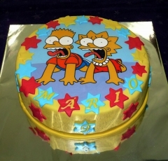 Torta Simpsons