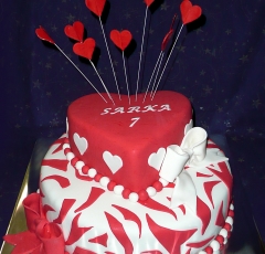Torta srdce
