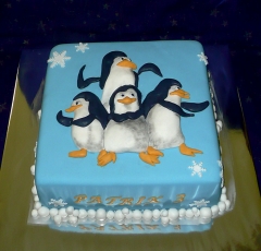 Torta s tučniakmi