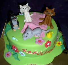 Torta s mačičkami