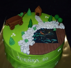 Torta s rybkami