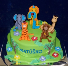 Zvieratká na torte