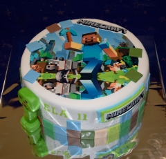 Torta minecraft