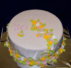 Torta s kvetmi