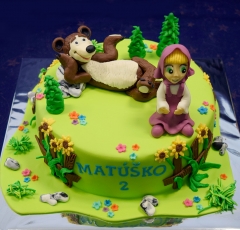 Torta Míša a Máša