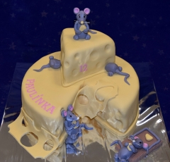 Myši na torte