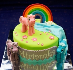 Poník na torte