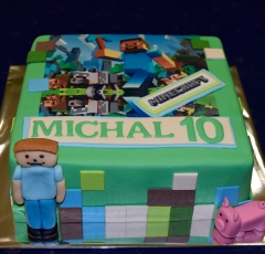 Torta Minecraft