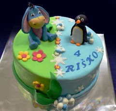 Oslík na torte