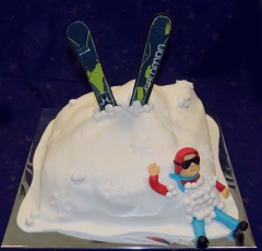 Lyžiarská torta