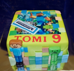 Torta Minecraft