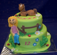 Koník na torte