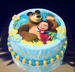 Torta Míša a Máša