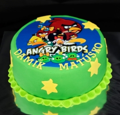 Torta Angry Birds