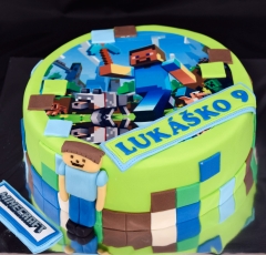 Torta minecraft