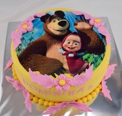 Torta Míša a Máša