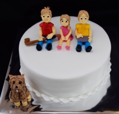 Torta s postavičkami
