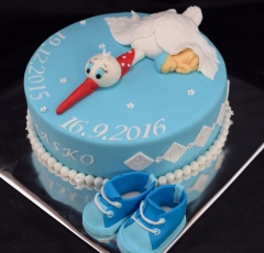 Torta na krstiny
