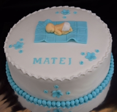 Torta na krstiny