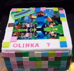 Torta Minecraft