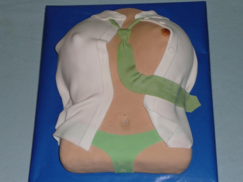 Svadobné torty » Torta Torta torzo ženy