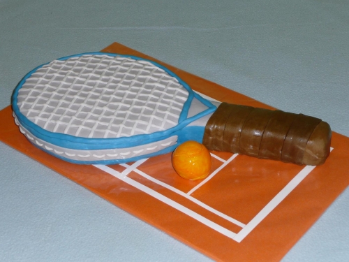 Športové torty » Torta Torta tenisová raketa