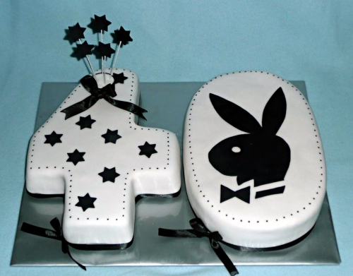 Svadobné torty » Torta Torta PlayBoy číslo  40
