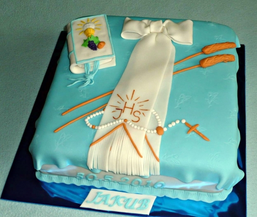 Krstinové torty » Torta Torta na prvé sv. prijímanie