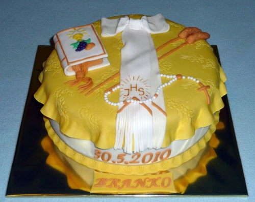 Krstinové torty » Torta Torta na prvé sv. prijímanie