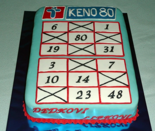 Rôzne torty » Torta Narodeninová torta keno