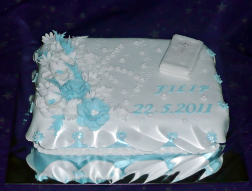 Krstinové torty » Torta Prvé sv. prijímanie, torta pre chlapca