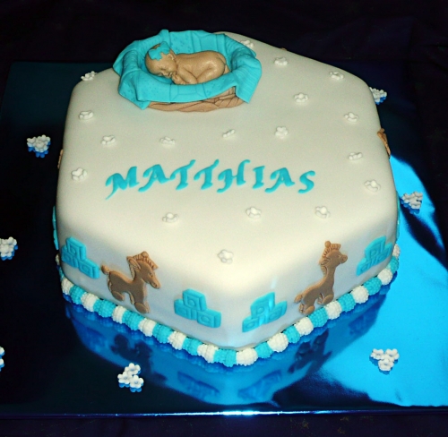 Krstinové torty » Torta Krstinová torta Matthias