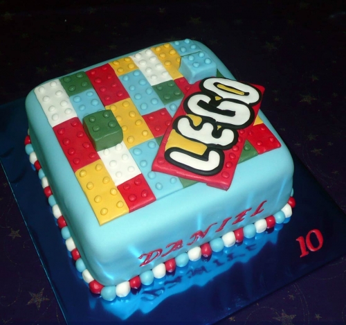Svadobné torty » Torta Kocky lego