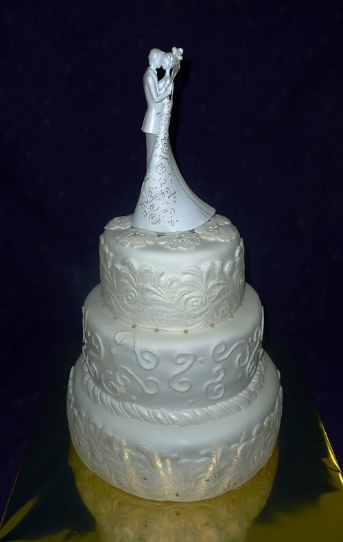 Svadobné torty » Torta Svadobná 3p torta
