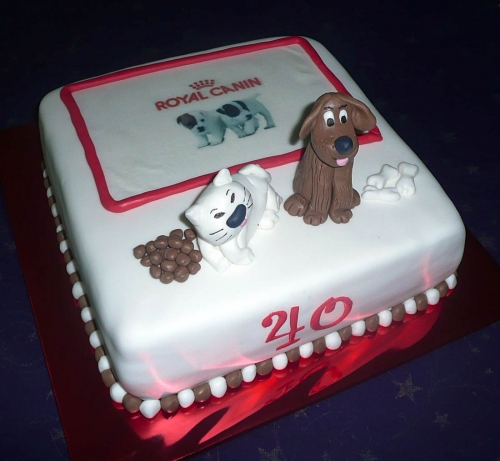 Svadobné torty » Torta Royal Canin