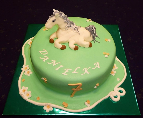 Svadobné torty » Torta Kôň 3D