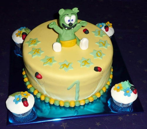 Svadobné torty » Torta Gumy Macko