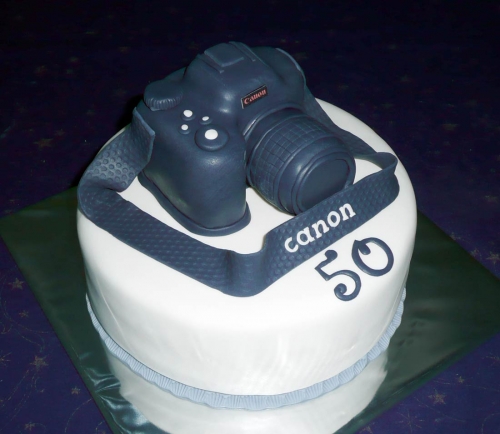Najnovšie torty » Torta Fotoaparát Canon