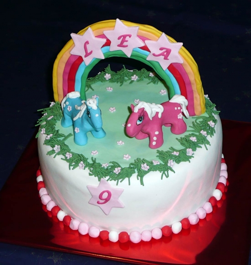 Svadobné torty » Torta Koniky