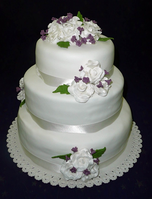 Svadobné torty » Torta Svadobná 3p.