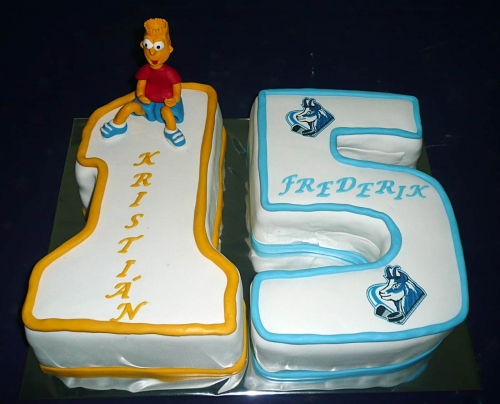 Svadobné torty » Torta Číslo 15