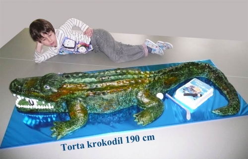 Najnovšie torty » Torta Krokodíl