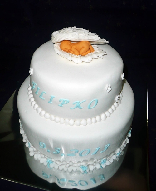 Krstinové torty » Torta Filipko