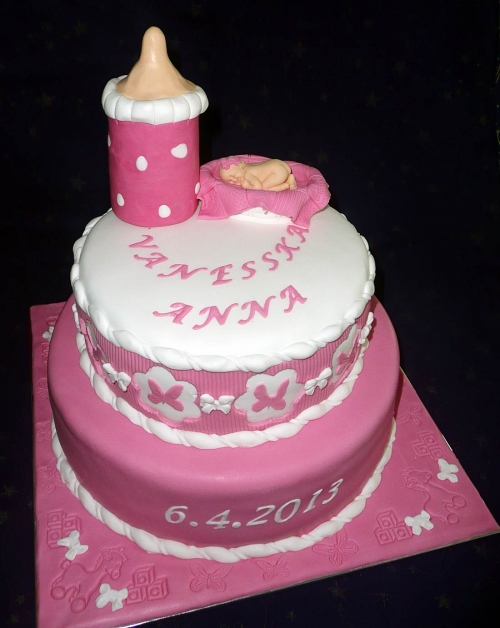 Najnovšie torty » Torta Na krstiny
