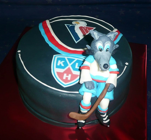 Svadobné torty » Torta Hokejový puk