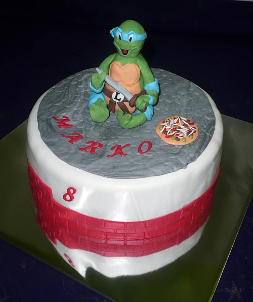 Torty » Torta Ninja korytnačka