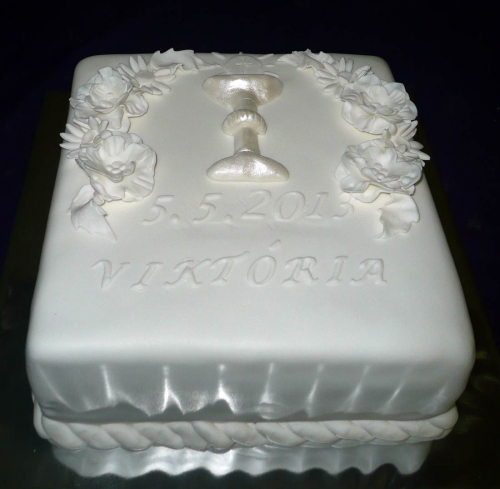 1. sv. prijímanie, birmovka » Torta PSP pre Viktóriu