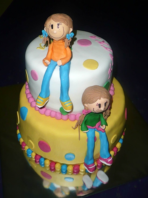 Najnovšie torty » Torta Dievčatá